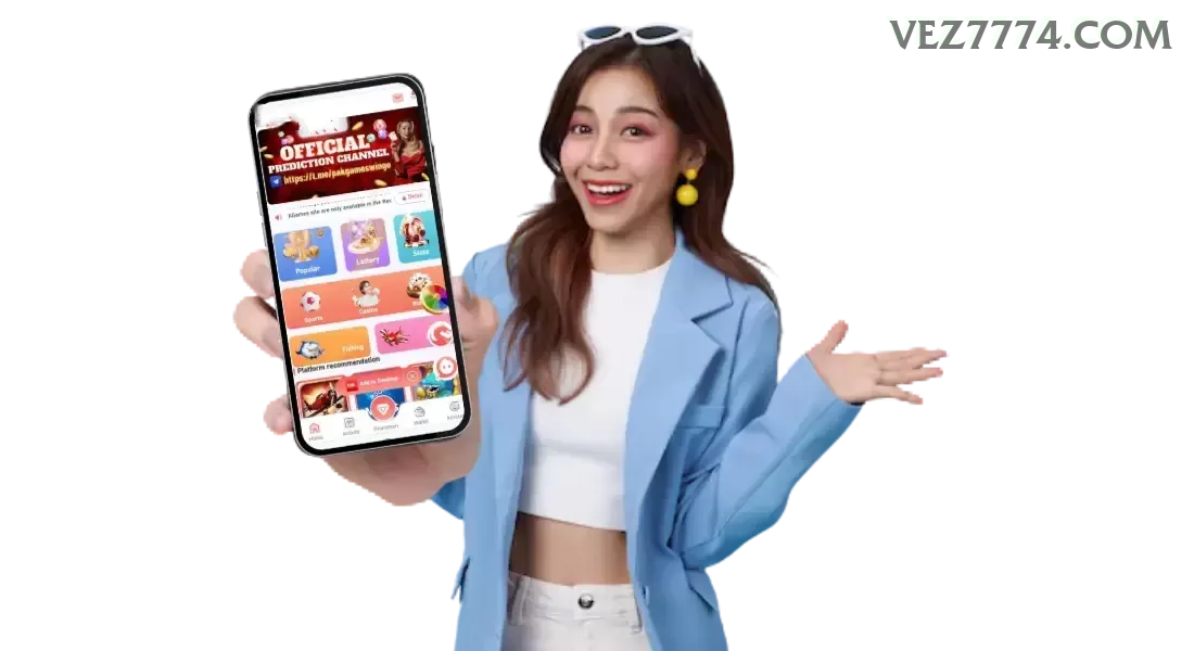 Aplicativo móvel vez777 para iOS e Android